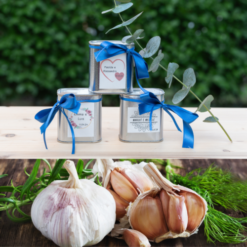 BOMBONIERE MATRIMONIO OLIO LATTA BRUSCHETTA azienda agricola la collina di francesco minotti