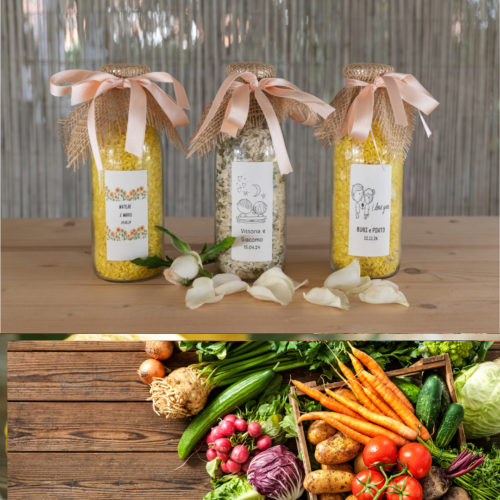BOMBONIERE MATRIMONIO risotto alle verdure azienda agricola la collina di francesco minotti