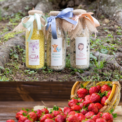 COMUNIONE risotto alle fragole azienda agricola la collina di francesco minotti