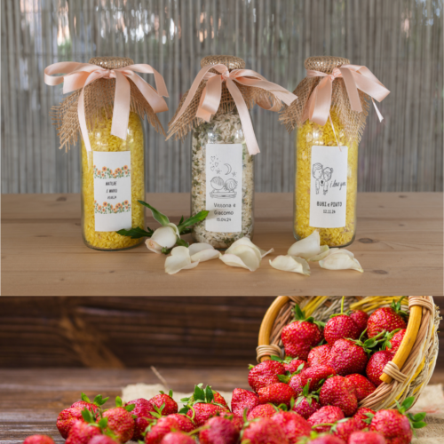 risotto alle fragole azienda agricola la collina di francesco minotti
